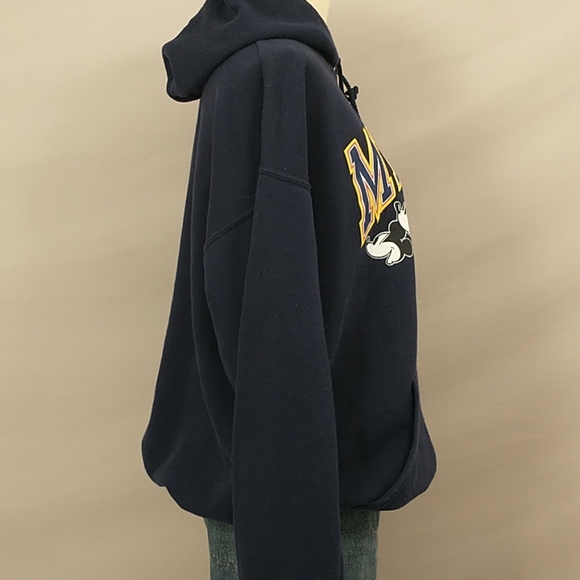 Vintage Disney Mickey Mouse Hoodie Sweatshirt USA - Picture 3 of 13
